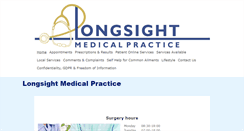 Desktop Screenshot of longsightmedicalpractice.com