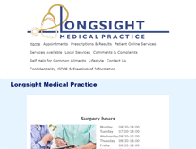 Tablet Screenshot of longsightmedicalpractice.com